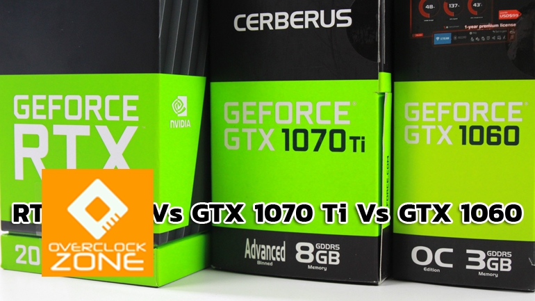 RTX 2060 vs GTX 1070 Ti vs GTX 1060